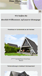 Mobile Screenshot of fewo-haus-blume.de